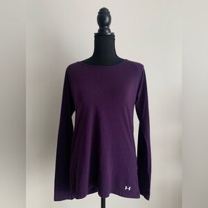 Under Armour Deep Purple Long Sleeve Top